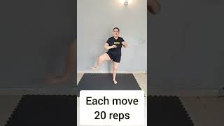 legs Challenge #thighfatworkout #hipexercises #glutesworkout