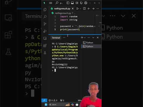 Create a Simple Password Generator in 60 Seconds! 🔐