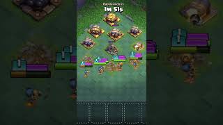 Bomber vs All levels double Cannon base #clashofclans #coc #supercell #gaming #cocbases #calloc