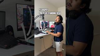 Game sitting down or take naps standing up with Flexispot Pro Plus Standing Desk E7 @flexispotus