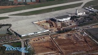 Split Airport SPU/LDSP - New Terminal Construction & Aerial Views - Beginning Stages