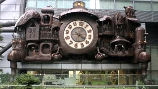 221 東京汐留日本電視台 - 宮崎駿大時鐘