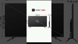 Hisense 139 c inches) 4K Ultra HD Smart Certified Android QLED TV 55U6G (Metal Gray)#short #smarttv