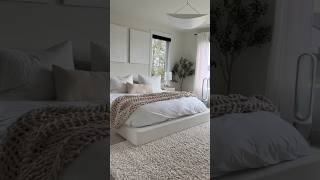 bedroom refresh 🤍 #aesthetic #organization #cleaning #cleanhome #home