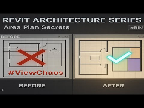 Revit Architecture Series #15 – View Creation Mastery Floor Plans, RCPs & Area Plans