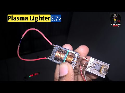 How to make high voltage generator | high voltage transformer | diy plasma arc lighter #tronicmade