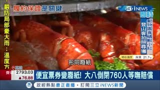 便宜餐券變壁紙...大八倒閉760人等不到賠償 提告求償386萬仍等法院處份資產 │記者 何正鳳 謝文彥 │【台灣要聞。先知道】20201207│三立iNEWS