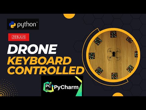 Keyboard use to control Drone || Python | Pycharm