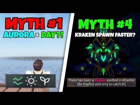 MYTH BUSTING IN ROBLOX FISCH! | Roblox Fisch