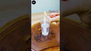 Candle inside a glass #viraltips #reallifehacks #experiment #secrethacks #Bezerra tips #creatoriq
