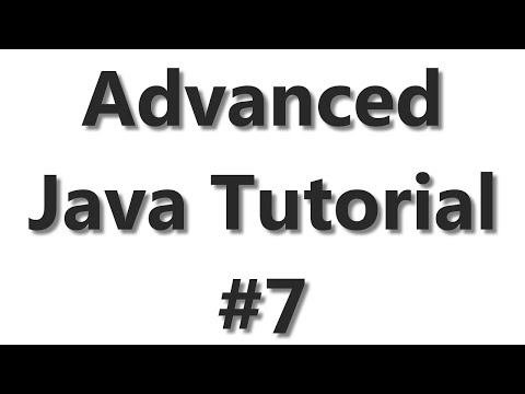 Advanced Java Tutorial #7 - Working with Excel and Apache POI