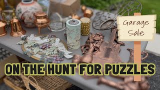 A Different Way To Shop For Jigsaw Puzzles - Garage Sale Shopping