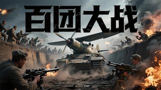 2025最新战争电影，百团大战！飞机坦克齐鸣开抗日战争的关键一战！ #历史传奇剧 #最新中國電視劇 #李连杰 #甄子丹 #五星上将