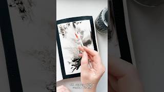 Intuitive art process #shorts #artprocess #sketchbook #intuitive #ink#watercolor#tutorial #art