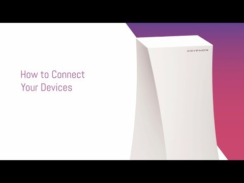 How to connect new devices to Gryphon WiFi (Gryphon Connect)