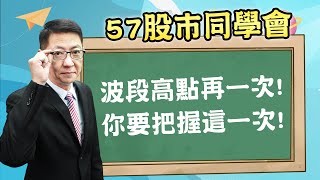 2025/07/18【57股市同學會】蕭又銘 波段高點再一次! 你要把握這一次!