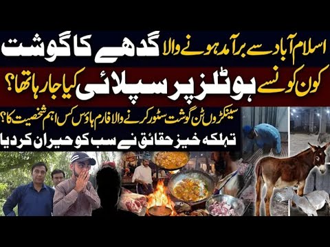 Donkey Meat Found in Islamabad?! The Truth Will Shock You! 😱|Donkey meat scandal |