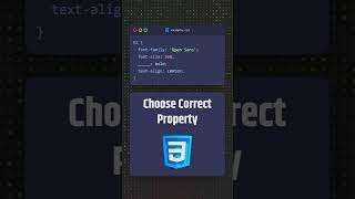 ✨ CSS Quiz Missing Property | #codingplay #CSS #CSSQuiz