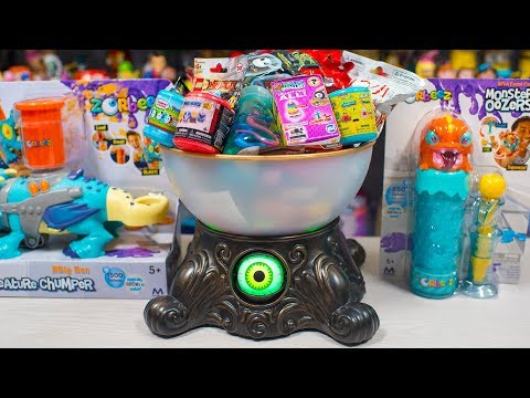 HUGE Boogie Man Surprise Toy Halloween Blind Bags Surprise Eggs Zorbeez Boy Toys Kinder Playtime