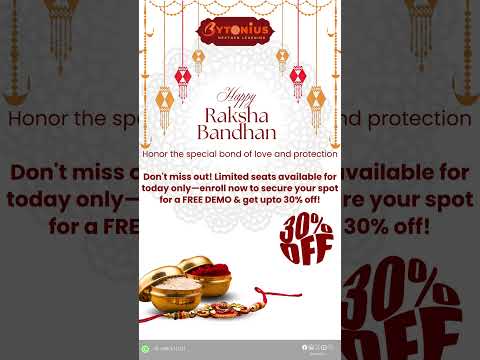 Celebrate Raksha Bandhan with Bytonius #learning  #education #festivallearning
