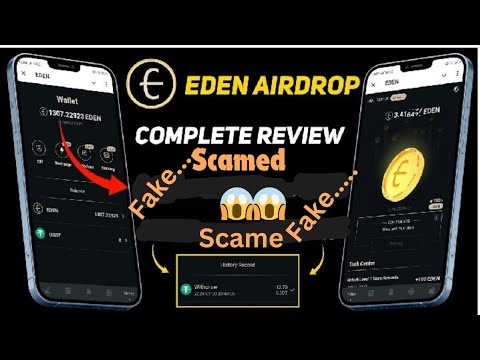 Eden Scame | Eden mining Bot | Eden telegram | Got Scammed