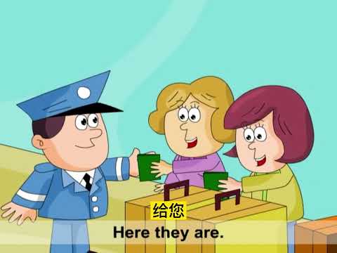 新概念英语第一册第十五课。全动画。