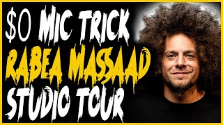 $0 Mic Trick Rabea Massaad Studio Tour
