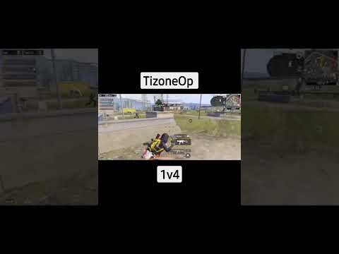 #BGMI#1v4Clutch#TizoneOp#Short
