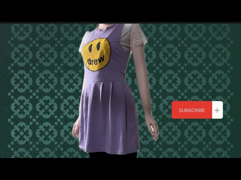 The most charming dress for middle-aged people. Simple - Save money.