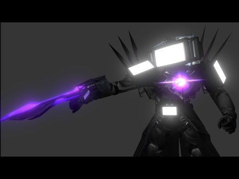 Upgraded Titan Tvman Animation Test【Prisma 3d】