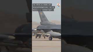 "F-16 Down: What Really Happened? 💥"