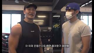 Taehyung in gym for exercise #bts #bangtan #btsfunny #btssongs #btsmoments #runbts #btsvideos #bts