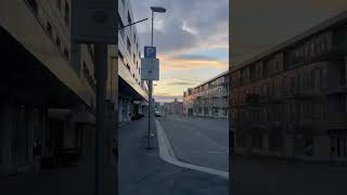 Tromso Norway midnight sun vibes #norway #sky 1am