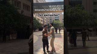 University friendship be like #funny #funnymemes #comedy #memes #nsu #meme #friends #university