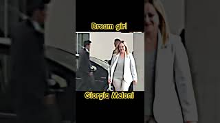 no less than a dream girl Georgia Meloni ||#shorts #GeorgiaMeloni #dreamgirl