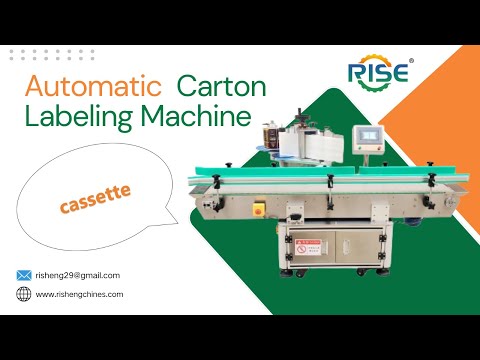Carton side labeling machine