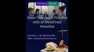 AI WordPress Websites for Legal Professionals and Law Firms in Chennai - Troika Tech Services