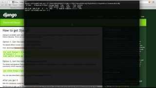 python, django install on mac