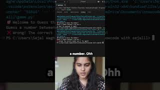 🎯 Python Game for Beginners | Can You Guess It? #class10ai #coding #python #shorts  #ytshorts