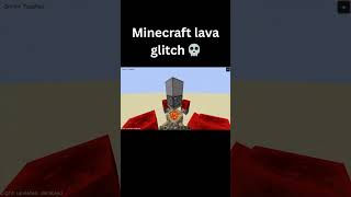 Minecraft Bug 💀 #minecraft #shorts
