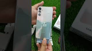 Samsung Galaxy A24 Silver Unboxing And First Look #foryou #unboxing #samsung #samsunga24