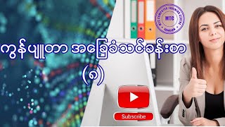 ကွန်ပျူတာ အခြေခံ သင်ခန်းစာ (8) Computer Basic lesson (8)