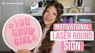 ✨ Motivational Laser Sign | Easy DIY with LIMITED TIME FREE SVG Bundle! 🎄