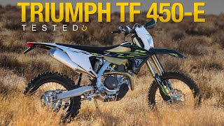 Triumph TF 450-E: Dual Sport or XC Race Bike? | Vital MX Tested