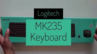 Logitech MK235  Keyboard - Unboxing | wireless Keyboard-mouse combo