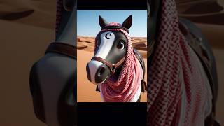 Cute horse 🐎 marhaban ya ramadhan #ai #binatang #trending #viral #horse #cute