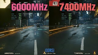 6000 cl30 vs 7200 cl34 RAM