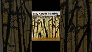 Acrylic painting for beginners #fypyoutube #acrylicpainting #artoftheday #easyart #starttofinish