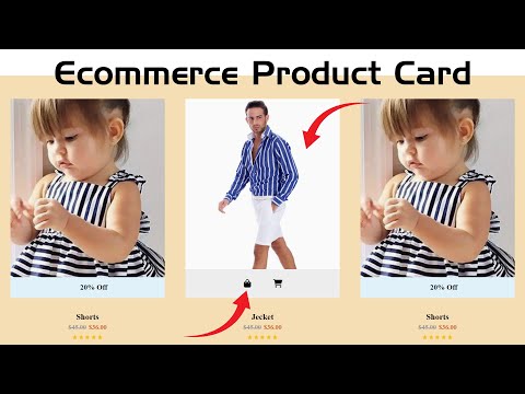 Product Card - 01 || Ecommerce Card || With Bootstrap or Core CSS Without Bootstrap || Sabur Ali