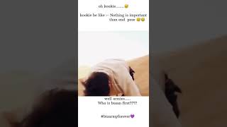 BTS jungkook iconic roll in  sand 😅😂#bts #btsarmyforever #borahae#subscribemychannel#kpop #jk#viral
